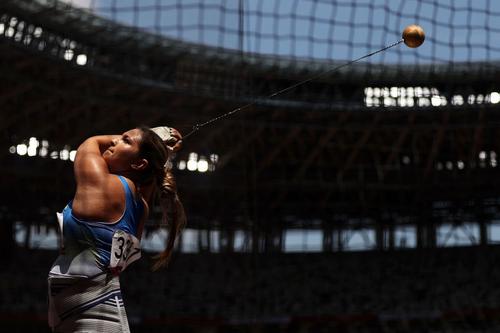 Bianca Ghelber în acțiune 
Foto:GettyImages