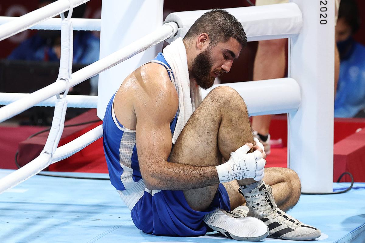 Frazer Clarke - Mourad Aliev - box - Jocurile Olimpice