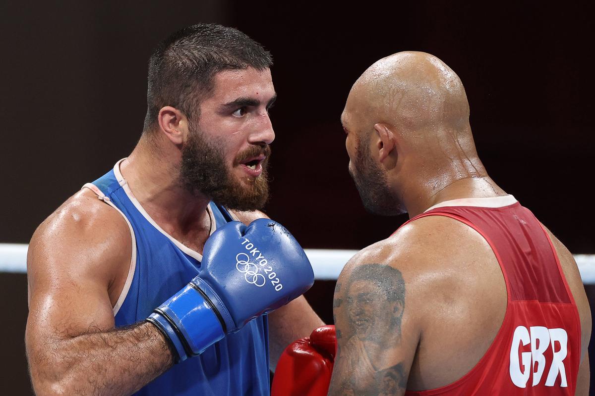 Frazer Clarke - Mourad Aliev - box - Jocurile Olimpice