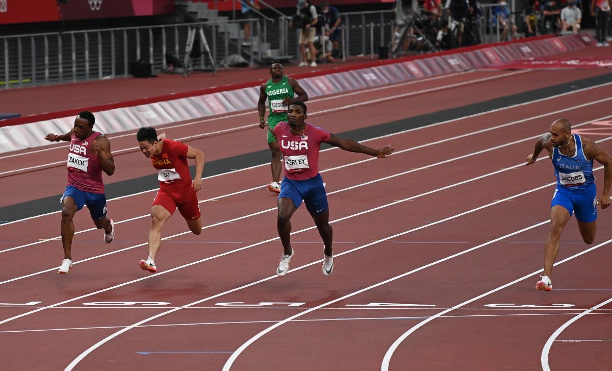 Surpriză la proba regină a atletismului! Un italian a câștigat aurul olimpic la 100m