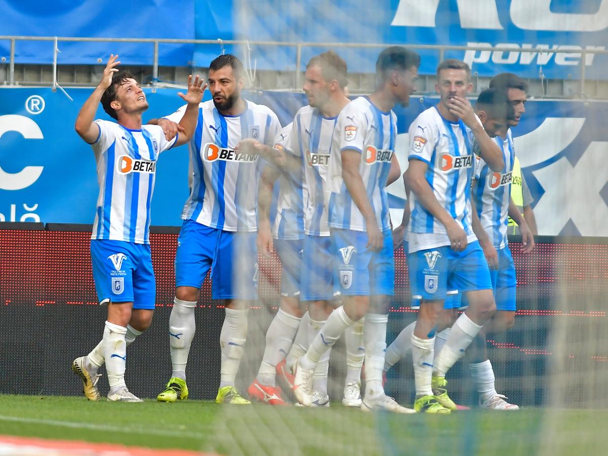 A uimit Bănia! Gol superb în CSU Craiova - FC Botoșani