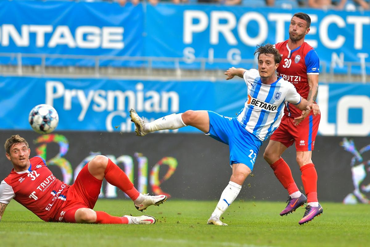 A uimit Bănia! Gol superb în CSU Craiova - FC Botoșani