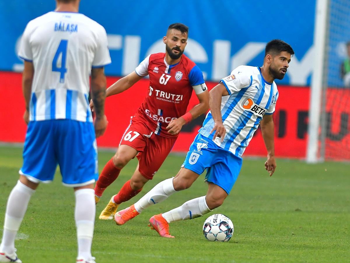 A uimit Bănia! Gol superb în CSU Craiova - FC Botoșani