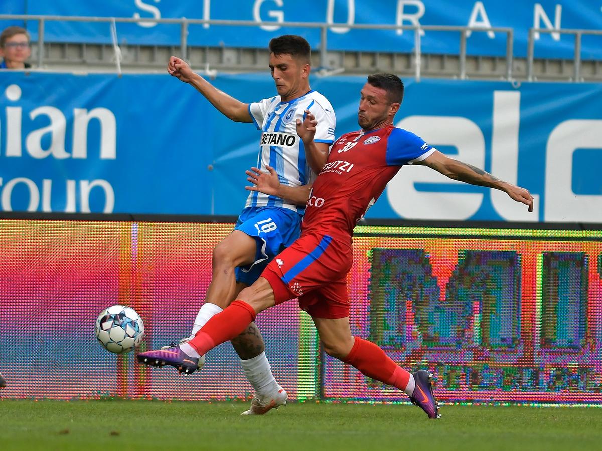 A uimit Bănia! Gol superb în CSU Craiova - FC Botoșani