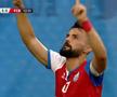 Enriko Papa a înscris un gol superb în CSU Craiova - FC Botoșani // foto: captură Telekom Sport