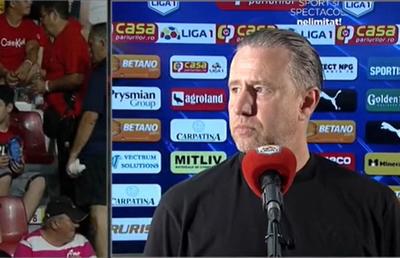 Interviul lui Reghecampf, întrerupt de scandalul de la vestiare » „Le-am spus deja, nu pot să trec cu vederea”