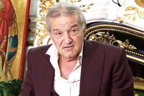 Gigi Becali, patron FCSB // foto: captură video Orange Sport