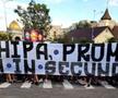 FOTO Protest al fanilor CSA Steaua la MApN 01.08.2022