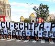 FOTO Protest al fanilor CSA Steaua la MApN 01.08.2022