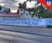 FOTO Protest al fanilor CSA Steaua la MApN 01.08.2022