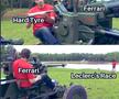 Val de ironii la adresa Ferrari, după dezastrul de la Hungaroring » Rivalii Hamilton și Verstappen, șocați: „Ce?!”