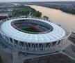 Stadion de 35.000 de locuri pe malul Dunării, în Budapesta / FOTO: capturi @RDX_Aerials