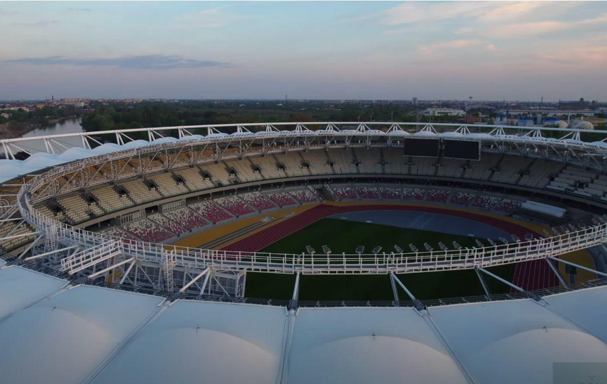 Stadion de 35.000 de locuri pe malul Dunării, în Budapesta / FOTO: capturi @RDX_Aerials
