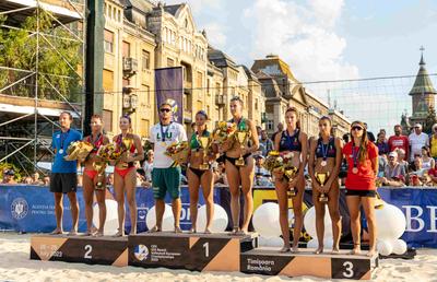 Lituania și Norvegia au triumfat la Campionatul European de Volei de plajă U22 disputat la Timișoara