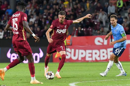 CFR Cluj discută cu francezii de la Girondins de Bordeaux transferul extremei stânga kosovare Ermal Krasniqi (24 de ani).
Foto: Imago