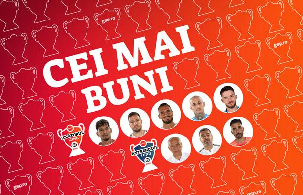 Votează AICI „Jucătorul lunii” și „Antrenorul lunii”! » Iată nominalizații pentru iulie 2023