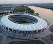 Stadion de 35.000 de locuri pe malul Dunării, în Budapesta / FOTO: capturi @RDX_Aerials
