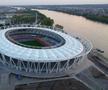 Stadion de 35.000 de locuri pe malul Dunării, în Budapesta / FOTO: capturi @RDX_Aerials