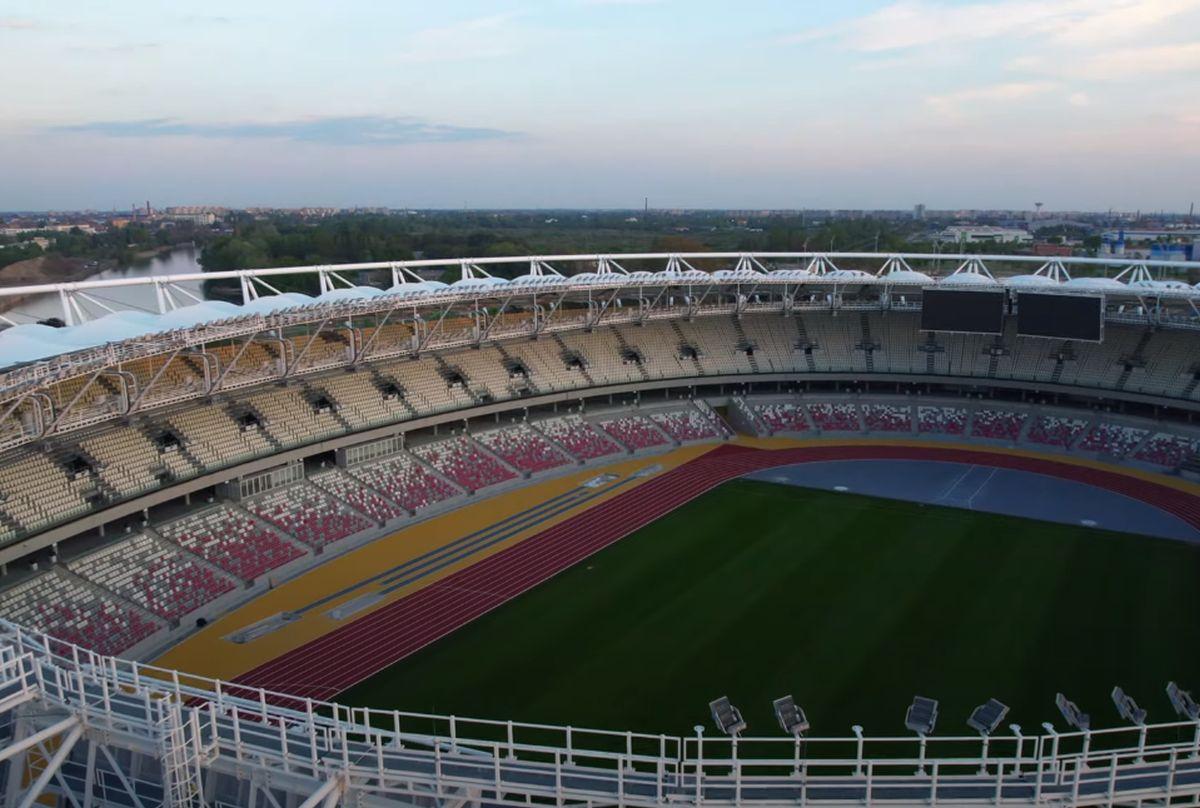 Stadion spectaculos ridicat pe malul Dunării: „Este un adevărat miracol!” » 35.000 de oameni așteptați în tribune pe 19 august
