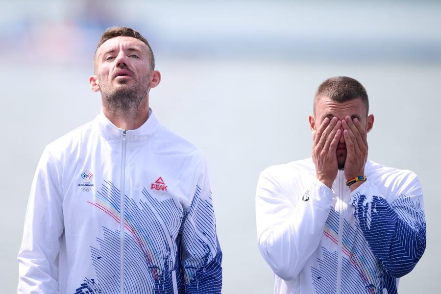 Marian Enache și Andrei Cornea Foto: Raed Krishan Marian Enache, campion olimpic la Paris: „Frica a existat în urmă cu câțiva ani, până când mi-am dat seama că este o iluzie” + Ce înseamnă triumful la Jocurile Olimpice și conexiunea specială cu prima sa antrenoare