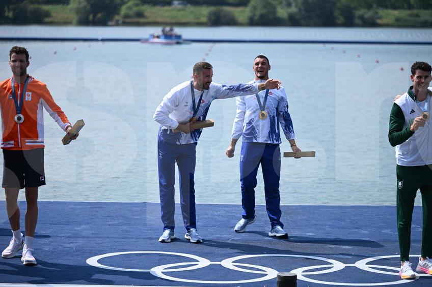 Andrei Cornea și Marian Enache, AUR FABULOS la dublu vâsle / FOTO: Raed Krishan (GSP.ro)