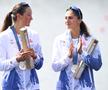 Momentul în care Simona Radiș și Ancuța Bodnar sunt copleșite de lacrimi pe podium / FOTO: Raed Krishan (Gazeta Sporturilor)