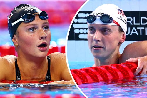 Summer McIntosh vs. Katie Ledecky, fotomontaj: Diana Vasilescu / GSP