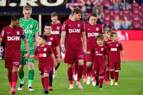 Otto Hindrich, portarul lui CFR Cluj, l-a impresionat pe Ilie Dumitrescu cu Lugano/ foto: Cristi Preda (GSP)