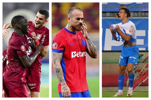 Iată când vor juca FCSB, CFR și Craiova în turul 3