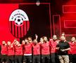 Celebra artistă i-a așteptat pe fotbaliști după victoria cu FCSB » Shkendija a sărbătorit în stradă!