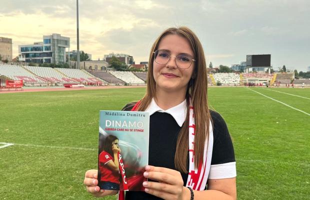 „Dinamo, iubirea care nu se stinge!” » GSP.ro scoate la lumină povestea unei microbiste care și-a transformat dragostea pentru echipă în carte: „Încă nu-mi vine să cred!”