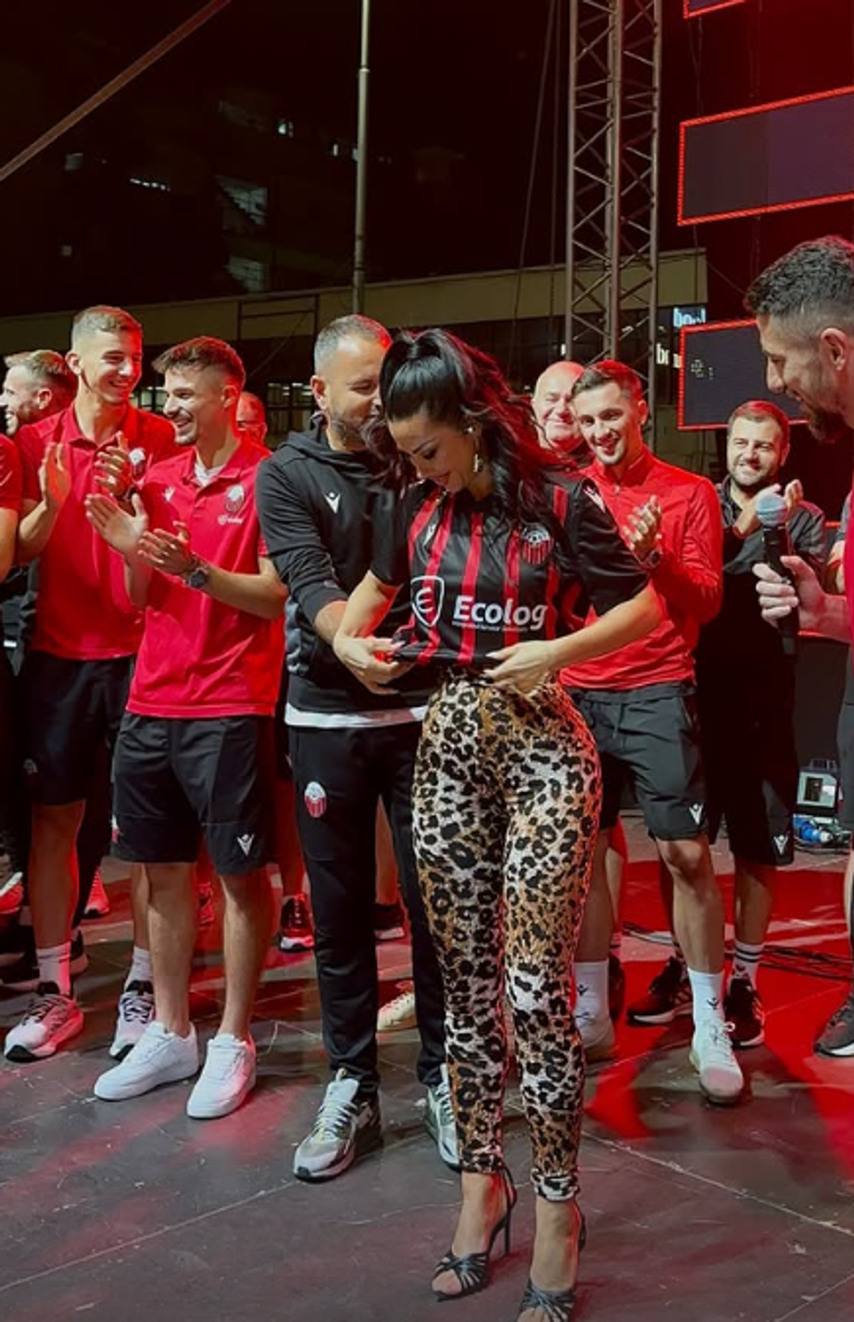 Soni Manaj i-a prezentat pe fotbaliștii de la Shkendija