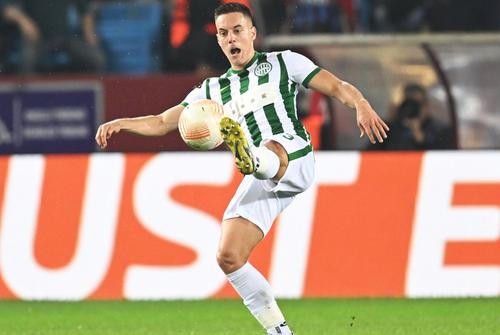 Lorand Paszka, jucând pentru Ferencvaros/ foto Imago Images
