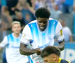 Steven Nsimba a explicat gestul făcut în direcția lui Paul Papp: „Puțin stupid” / FOTO: Captură TV @Prima SPort 1