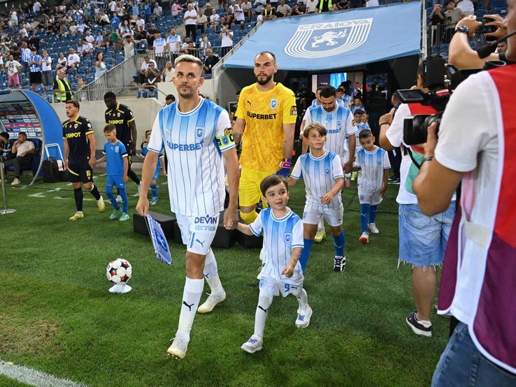 Universitatea Craiova - Petrolul, etapa #3 Superliga // foto: UCV