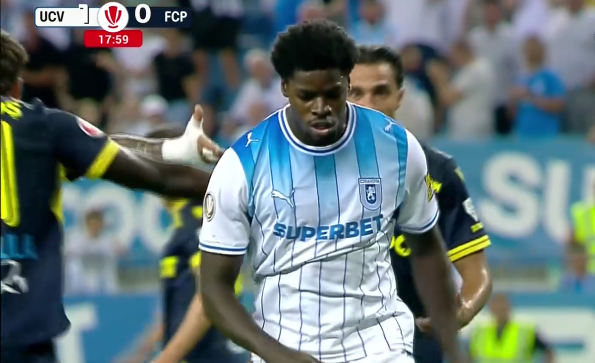 Steven Nsimba a explicat gestul făcut în direcția lui Paul Papp: „Puțin stupid”