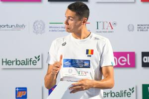 David Popovici, „al doilea român din Roma”, după Chivu: „Mă bucur să fiu comparat cu el, dar nu este o competiție”