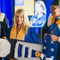 Universitatea din Montreal i-a acordat un doctorat onorific Nadiei Comăneci // foto: facebook @Université de Montréal