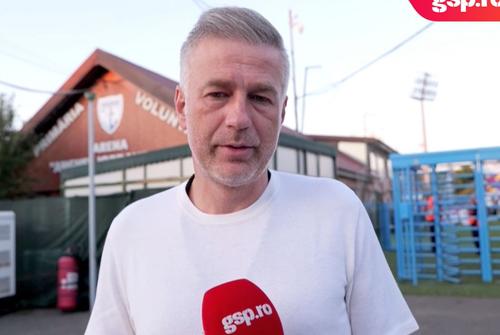 Edi Iordănescu, prezent la FC Voluntari - UTA Arad