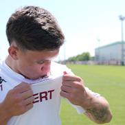Robert Sălceanu, fundașul stânga de la Rapid // FOTO: Andrei Furnigă (GSP.ro)