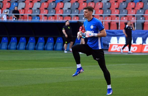 FCSB a luat o decizie radicală cu privire la Ștefan Târnovanu, la meciul cu Farul