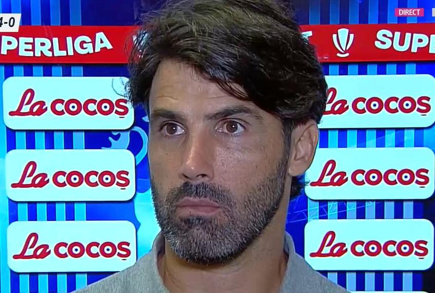 Filipe Coelho, antrenorul Universității Craiova // FOTO: captură @Digi Sport