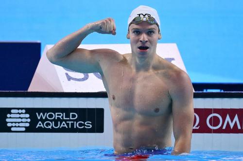 Leon Marchand, cvadruplu campion olimpic/Foto: Getty Images