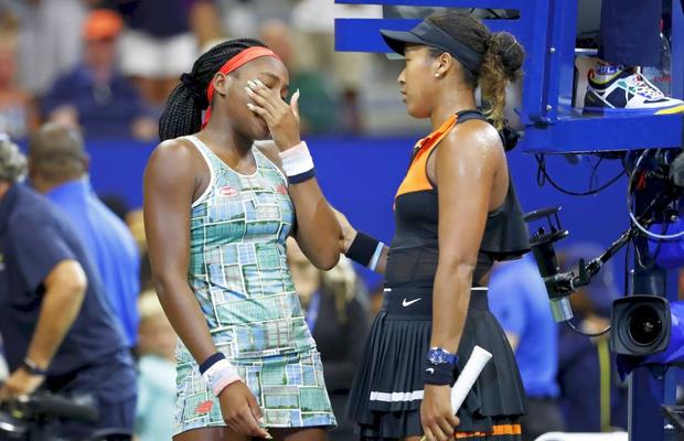 US OPEN 2019, Naomi Osaka - Coco Gauff 6-3, 6-0 // VIDEO Momente emoționante: „Mai bine plângi aici decât la duș!”