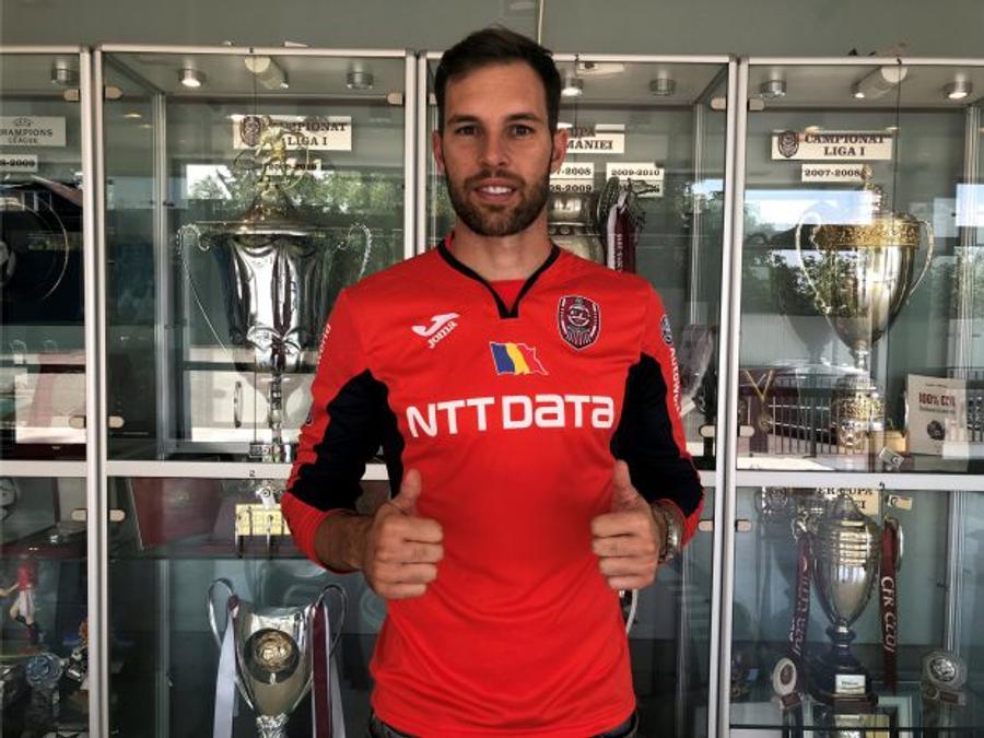 Jesus Fernandez // foto: cfrcluj.ro ASTRA - CFR 3-2 // EXCLUSIV Primele măsuri luate de Dan Petrescu după șocul de la Giurgiu: cine „zboară” din echipă + pe cine readuce