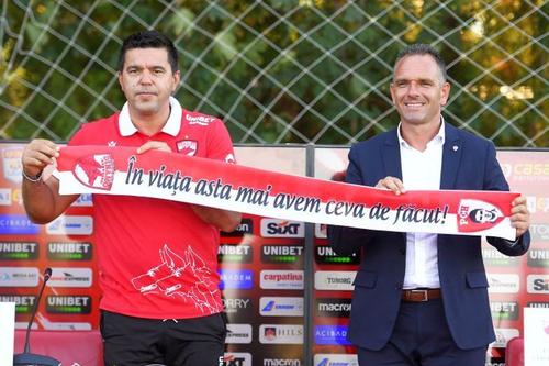 Cosmin Contra, alături de Cortacero / FOTO: GSP