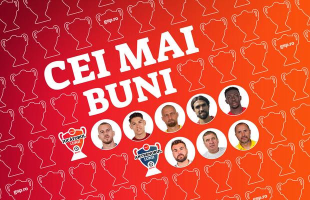 Votează AICI „Jucătorul lunii” și „Antrenorul lunii”! » Iată cine sunt nominalizații pentru luna august