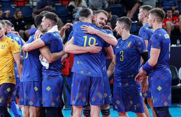 Naționala masculină, prima victorie la Campionatul European! 3-2 dramatic contra Turciei