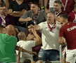 Șocant: bătaie ca în filme cu 20 de minute înainte de Rapid - Dinamo. Săpunaru a urcat pe gard!