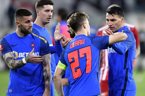 Valentin Crețu (mascat de Darius Olaru) a jucat 101 meciuri pentru FCSB, pentru care evoluează din 2019 / Sursă foto: Imago Images